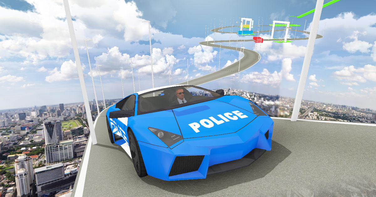 İmkansız Polis Arabası Pisti 3D 2020