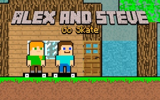 Alex ve Steve buz patenine gidiyor