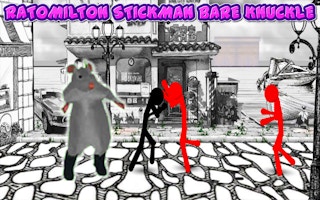 Ratomilton Çöp Adam çıplak ellerle